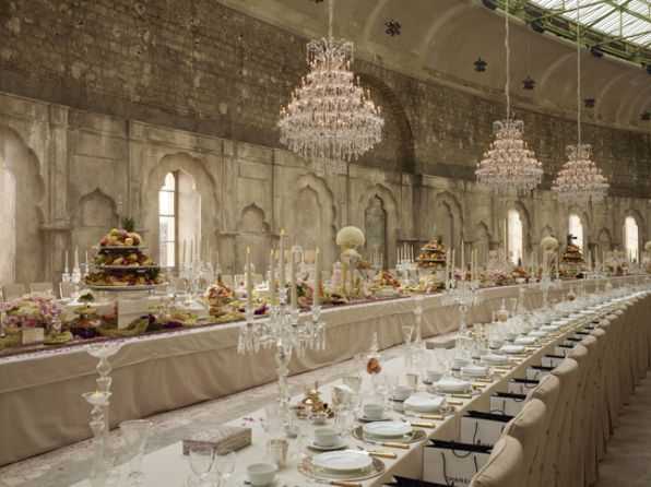 Adding chic to a shabby chic wedding