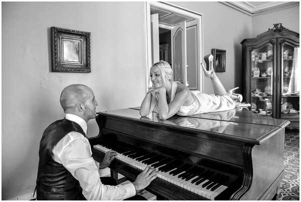 A Sultry 1920s Wedding at Chateau Lagorce, Dordogne