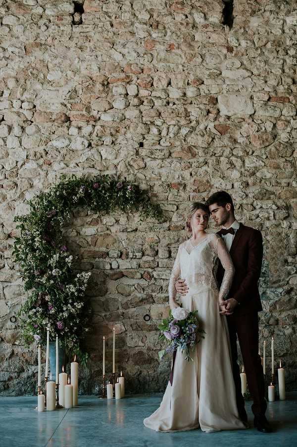 Plum and Nude Romance at Les Domaines de Patras, Provence