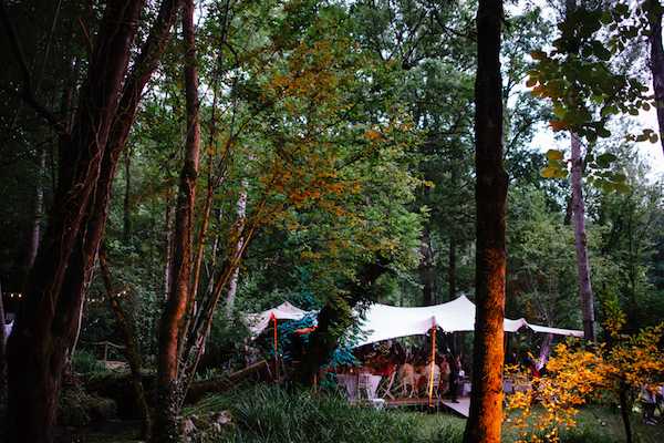 6 Elian Concept Weddings Marquee Wedding France Stretch Tent Woodland Wedding Nicolas Chauveau Photography
