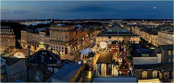 view from Night Beach in Bordeaux