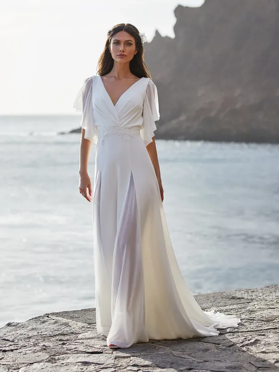 Boho Beach Wedding Dress