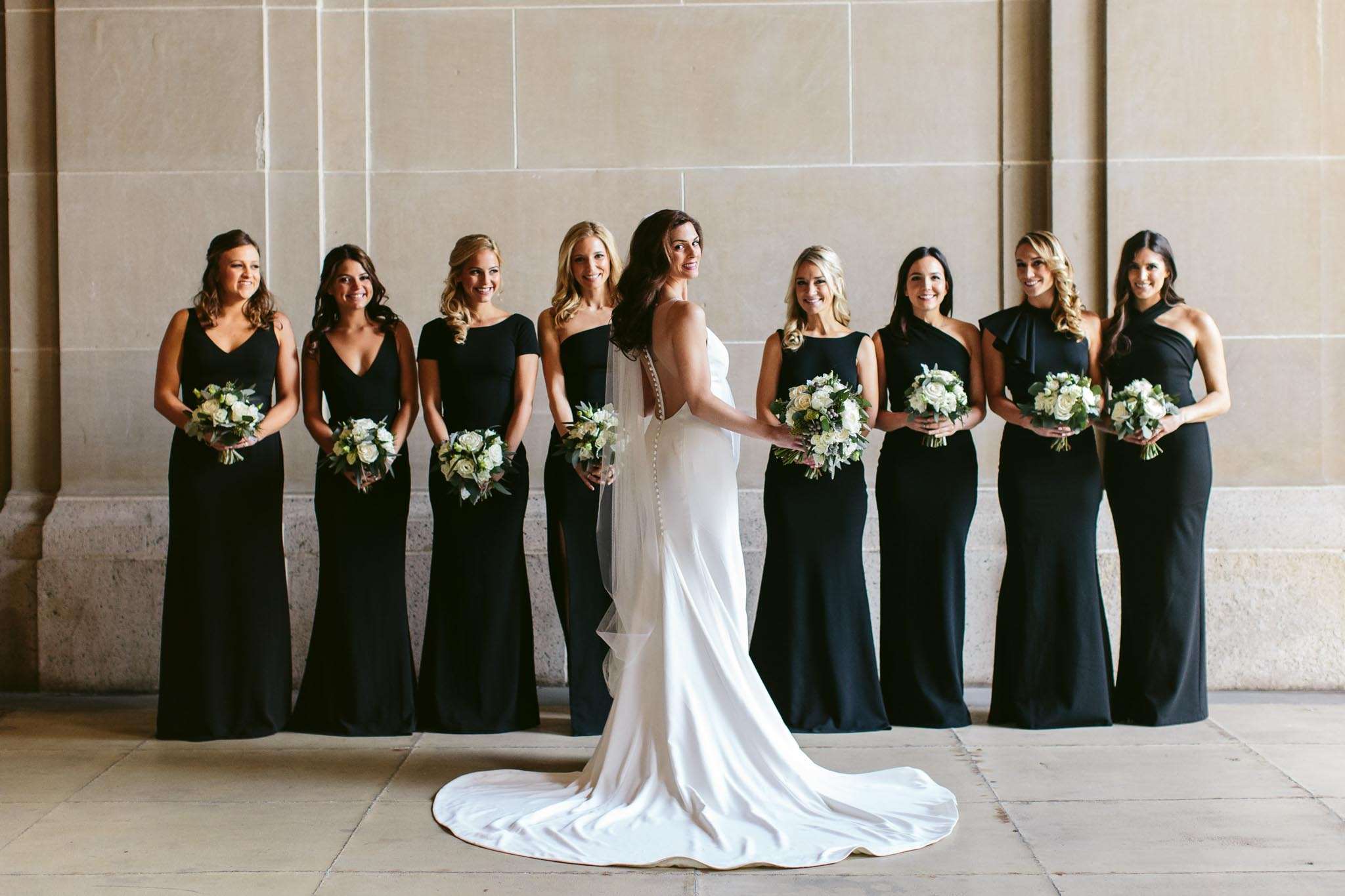 10 Inspiring Black Bridesmaid Dresses
