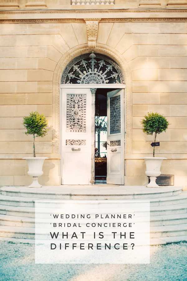 The Difference Between a Wedding Planner and a Bridal Concierge