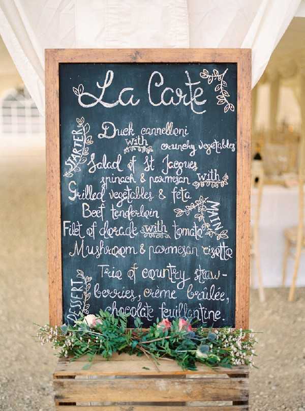 French-Inspired Wedding Catering Ideas