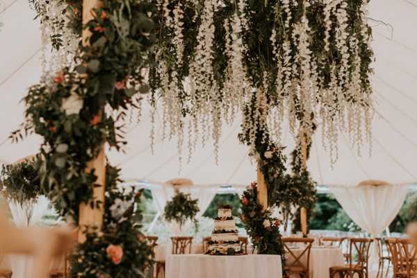Floral canopies to transform a space for your Wedding Day