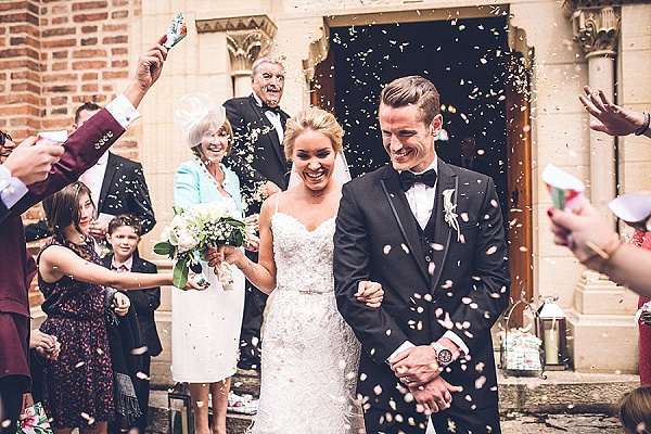 White and Gold Glamour at Chateau de Varennes in Burgundy