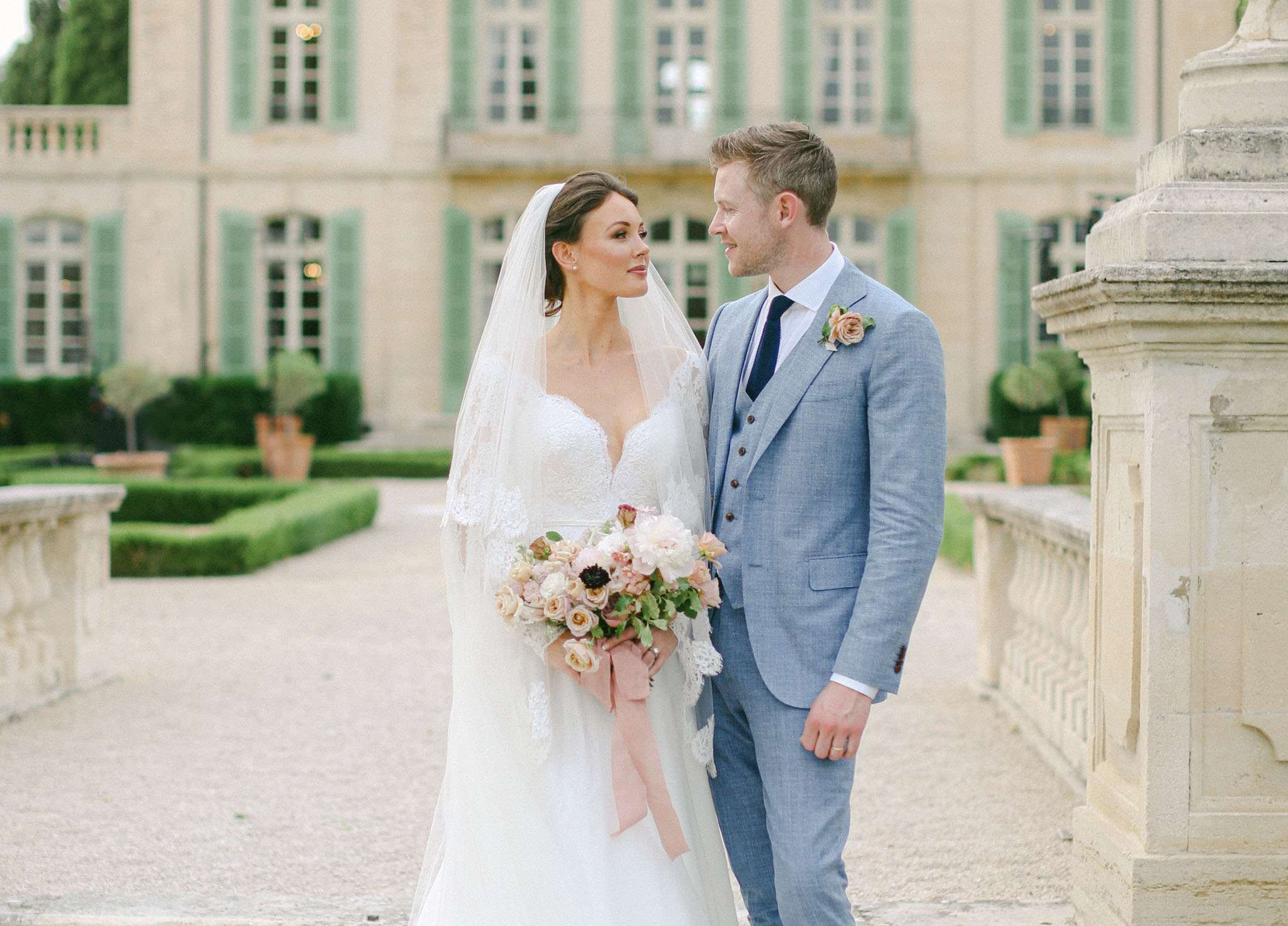 Soft Pink and Candlelight at Chateau de Tourreau, Provence
