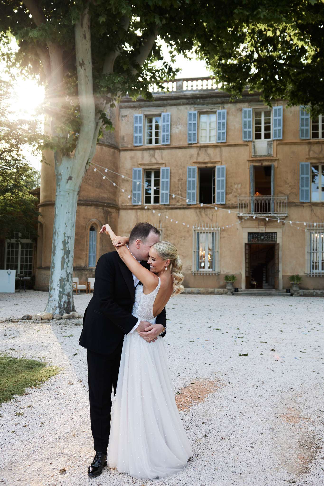 Ivory Silk and Barefoot Dancing at Chateau de Robernier, Provence