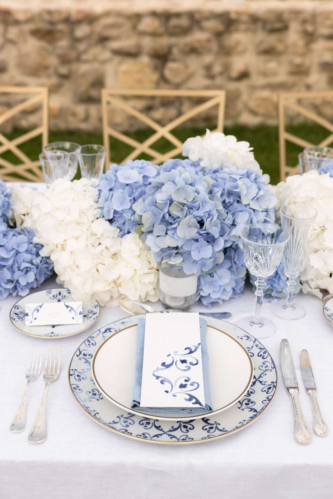 Blue Porcelain and Provencal Light at Maison Claudie