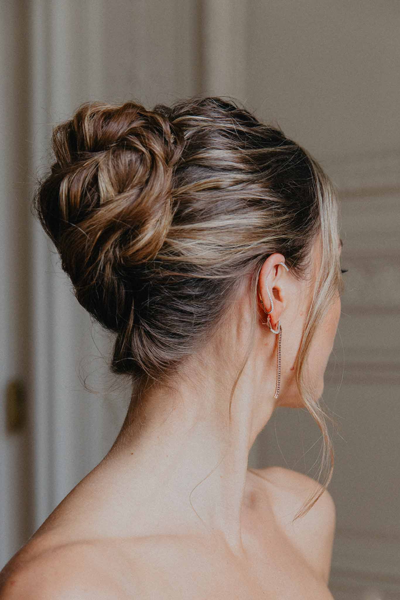 Wedding rings close-up at a French chateau