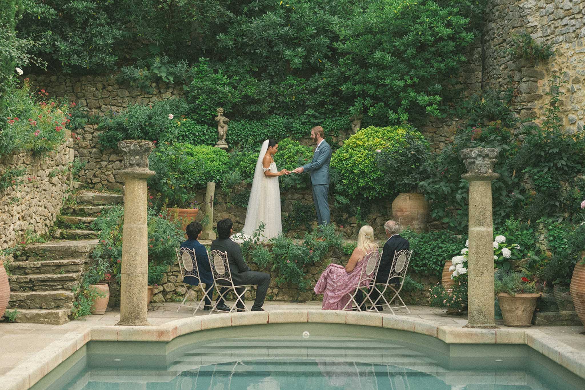 Thyme and Candlelight: An Intimate Vow Renewal at Chateau St Victor la Coste
