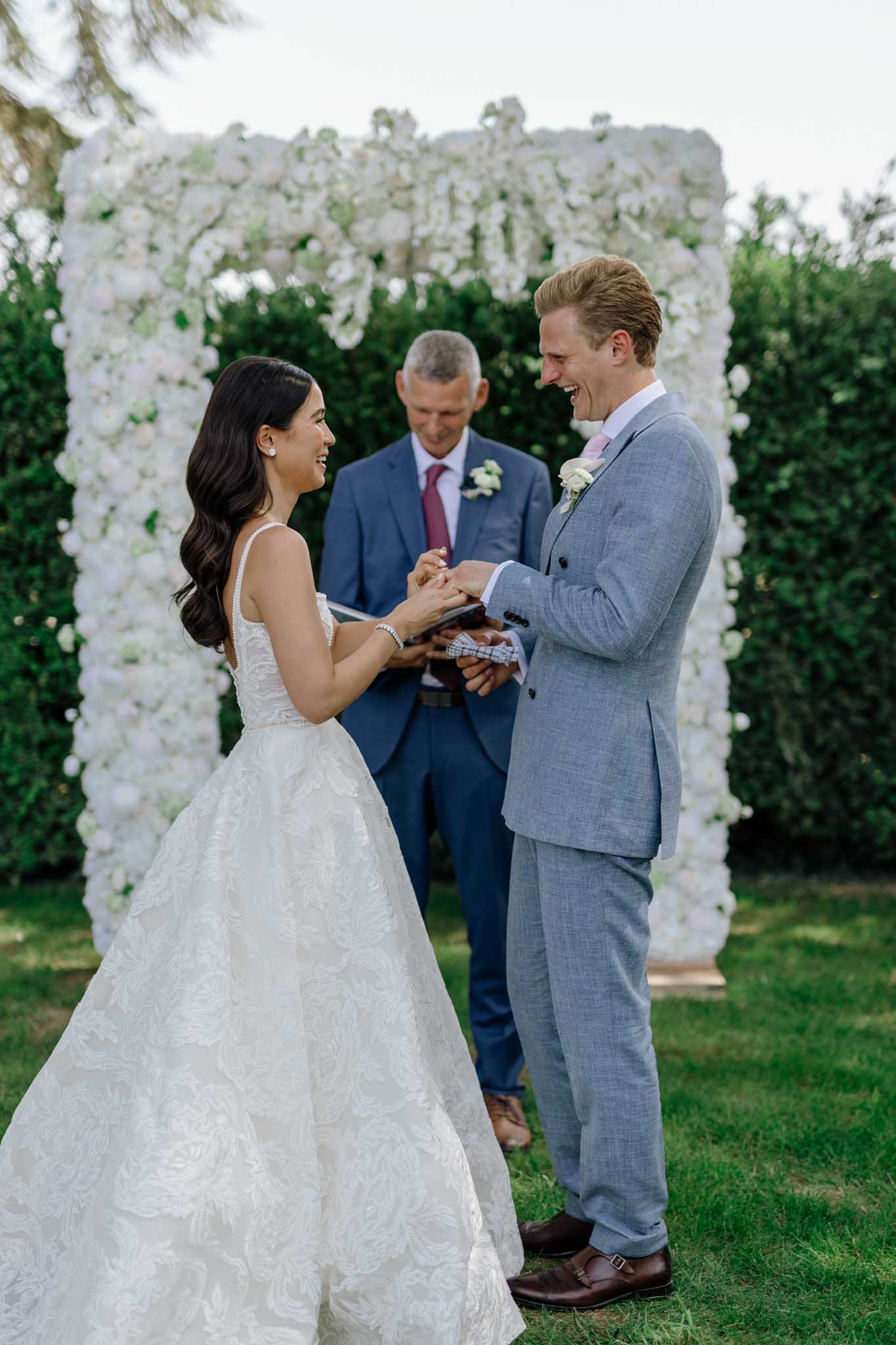 Couple portrait at Chateau de Sannes photographed by CC Weddings and Events