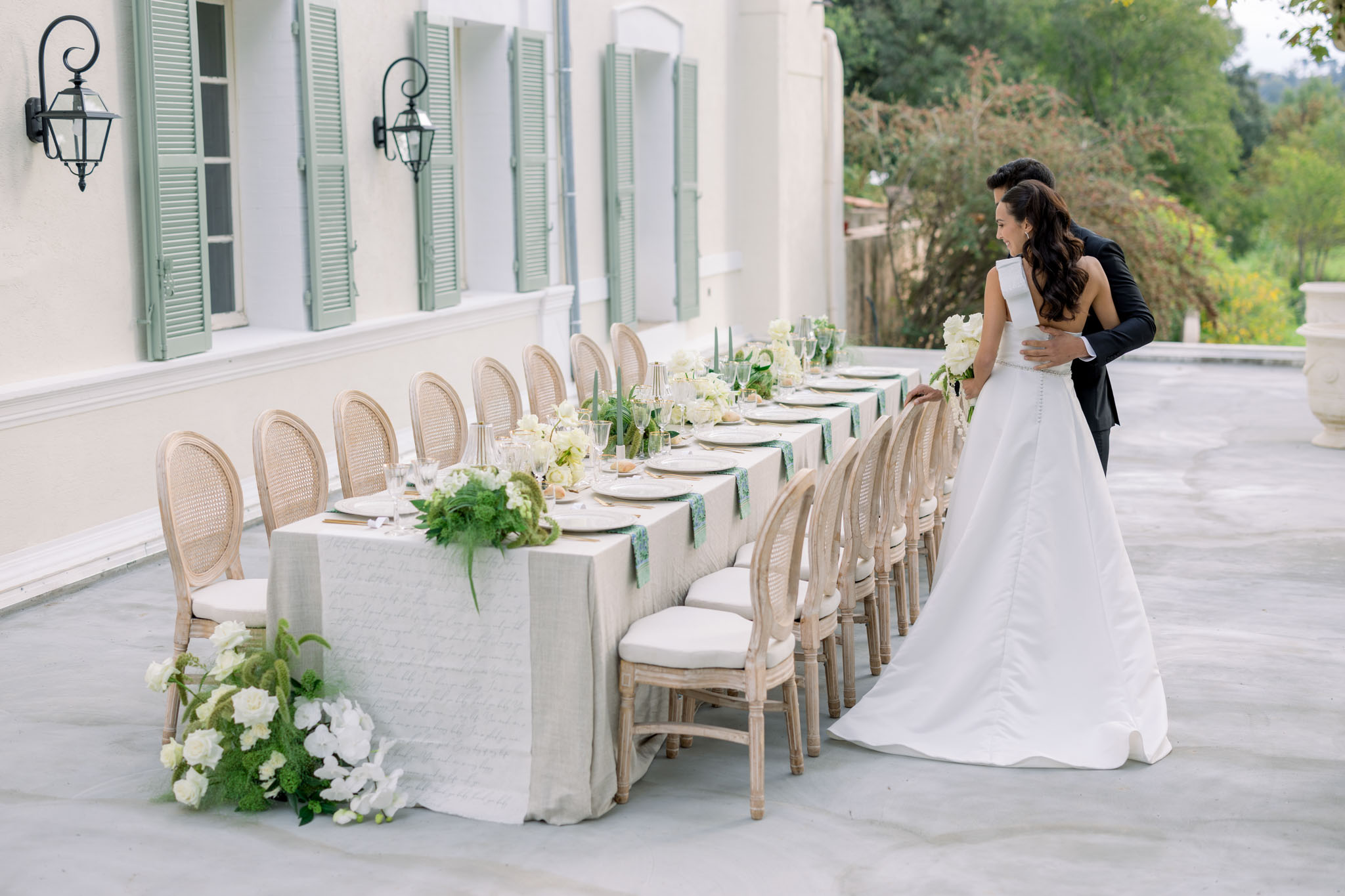 Couple portrait at Chateau Pimo photographed by Wedlove Events