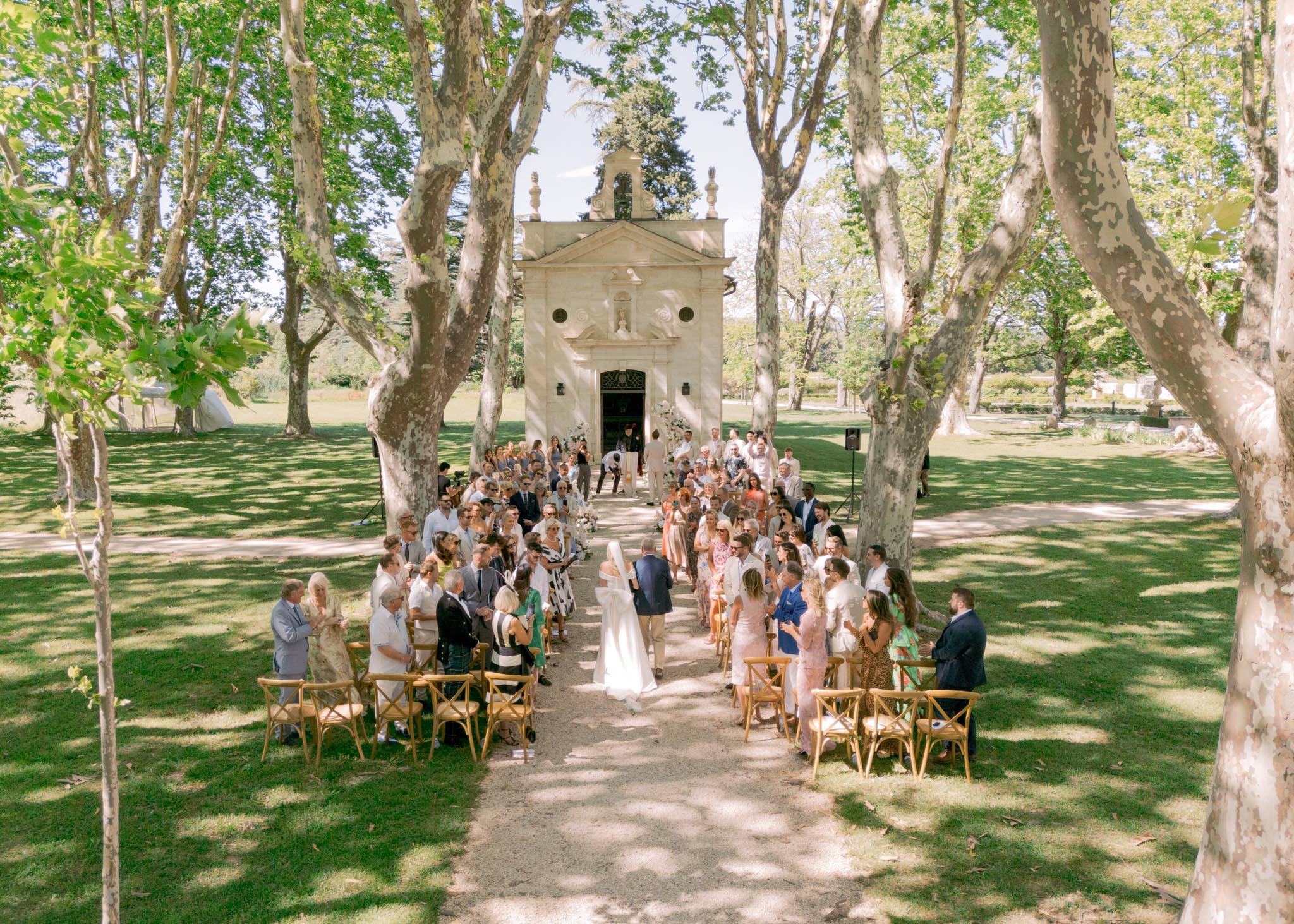 Ivory Florals and Amber Light at Chateau de Fonscolombe, Provence