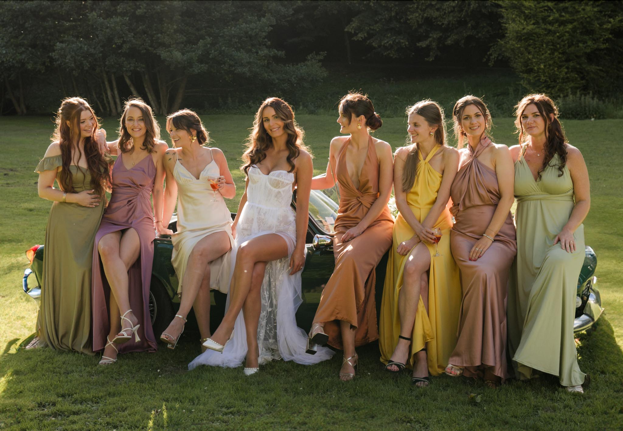 Candlelit Stone Arches and Blush Florals at Abbaye Fontaine de Guerard, Normandy