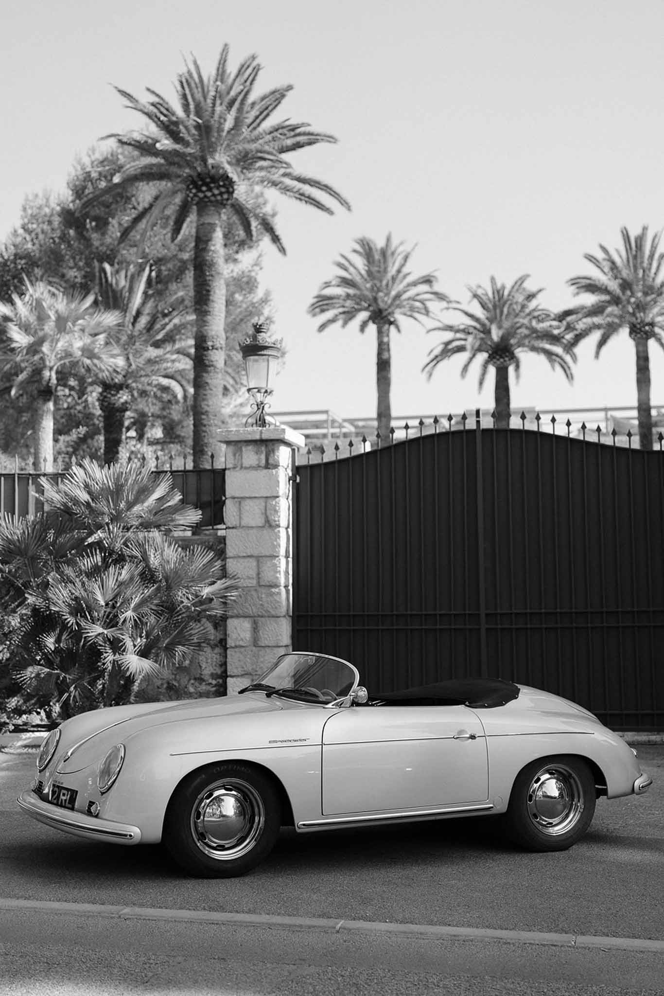 Black and white photo of wedding detail