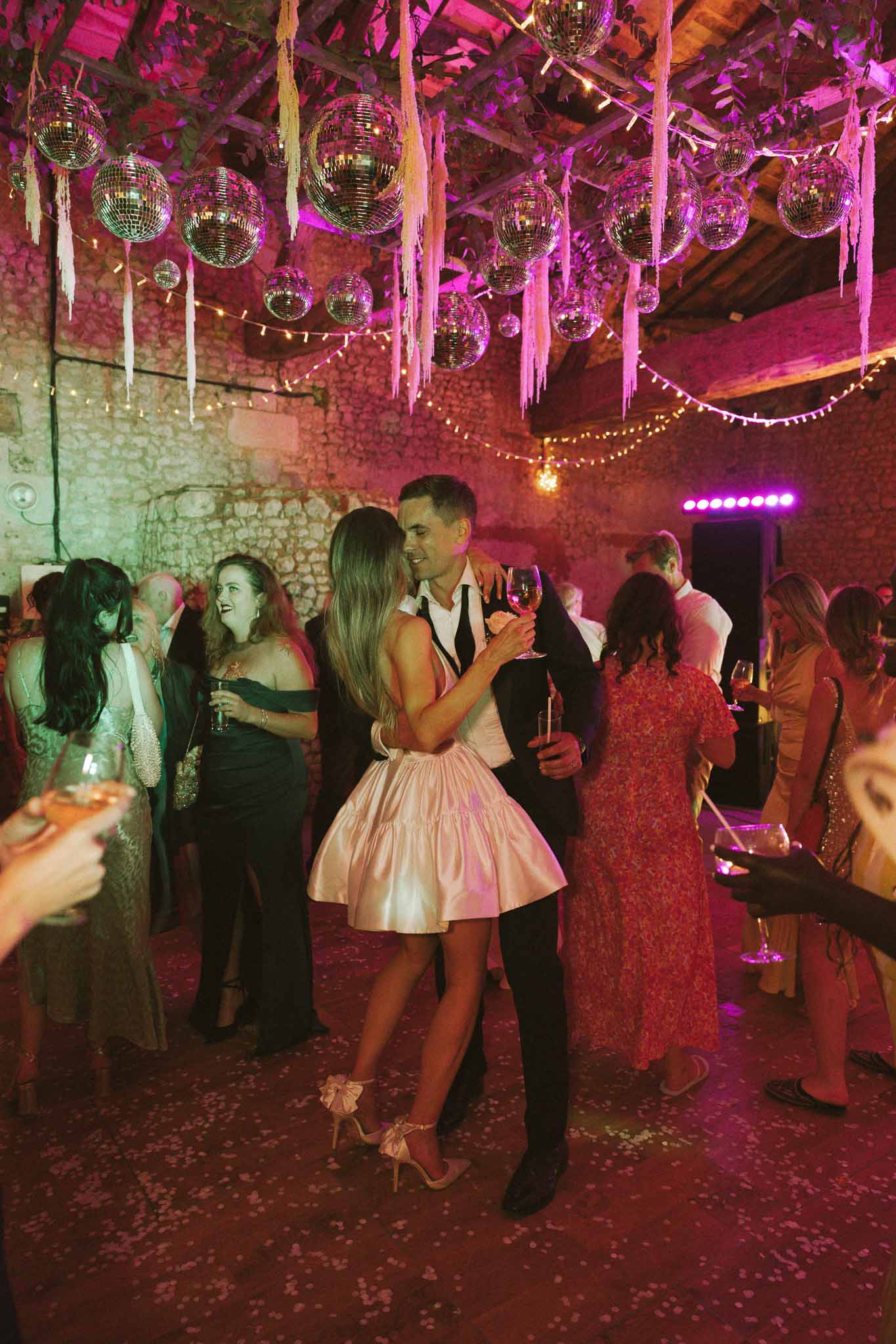 Wedding reception room