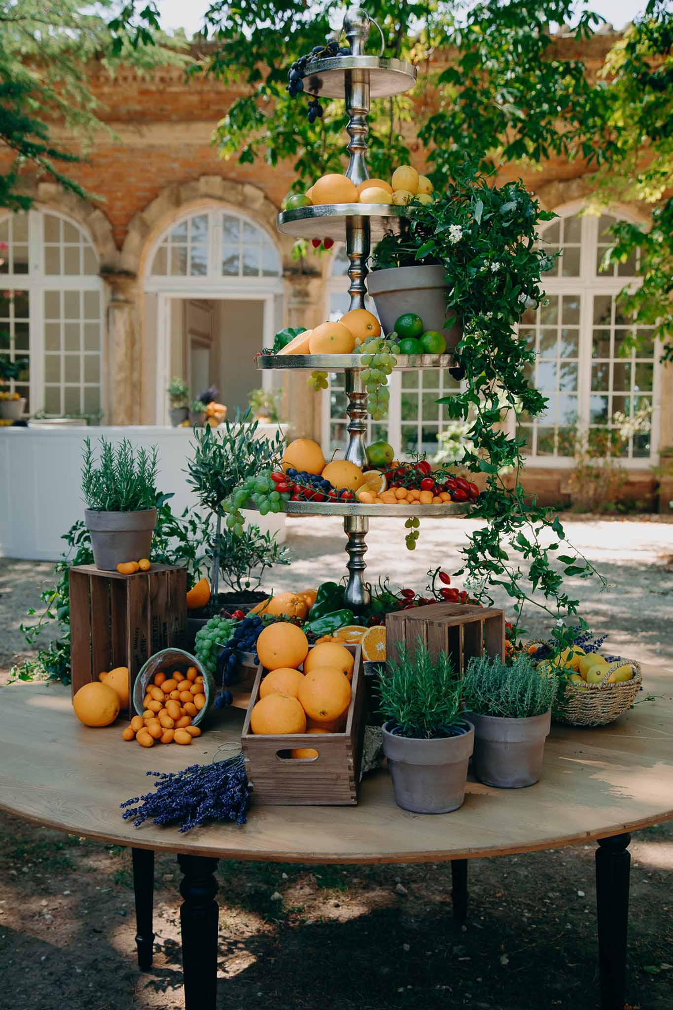 Wedding cocktail hour