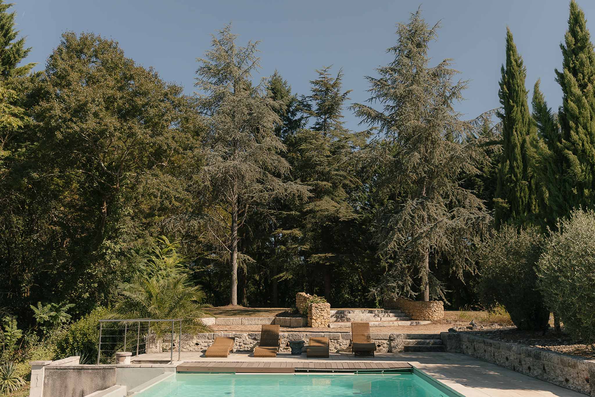 Exterior of in a garden