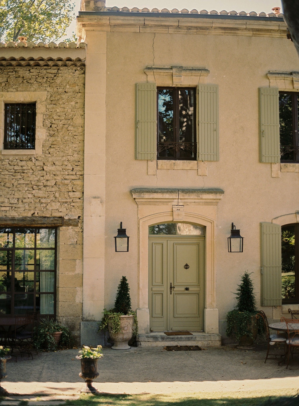La Bastide de Laurence facade at La Bastide de Laurence, Provence