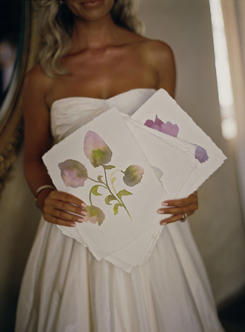 groom giving his speech at La Bastide de Laurence, Provence