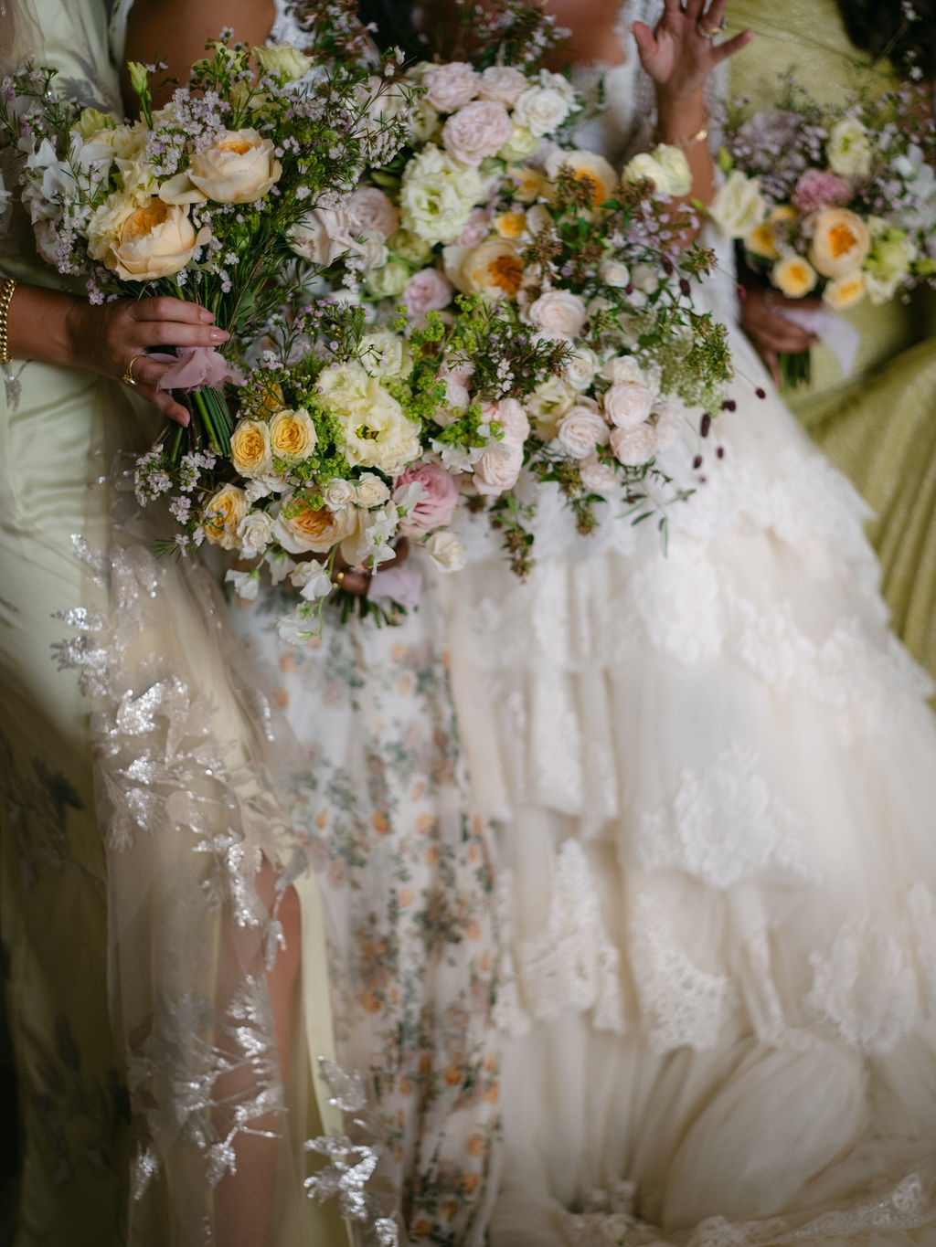 guests taking their seats for the ceremony at La Bastide de Laurence, Provence