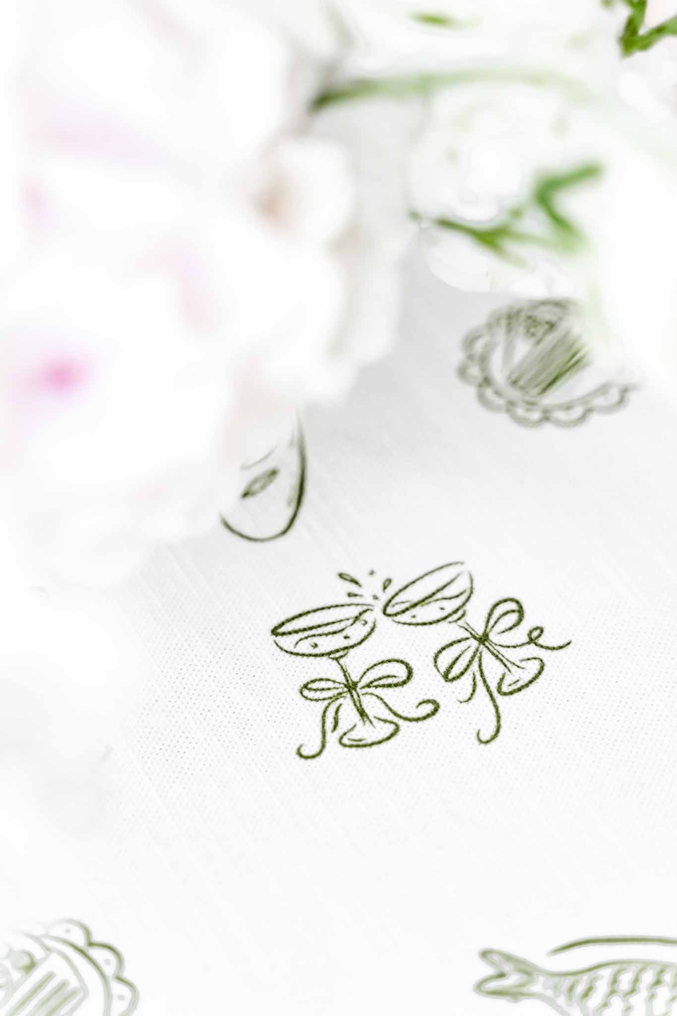 Wedding rings in a garden with white roses