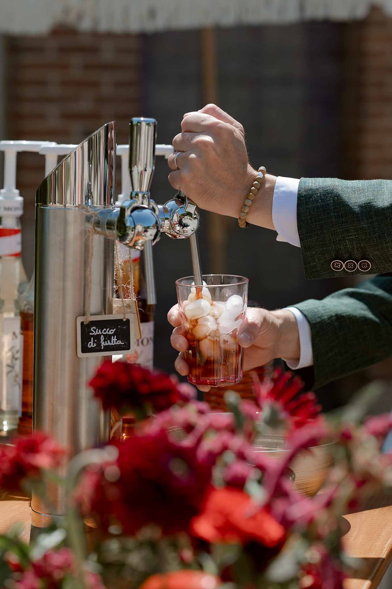 Wedding cocktail hour