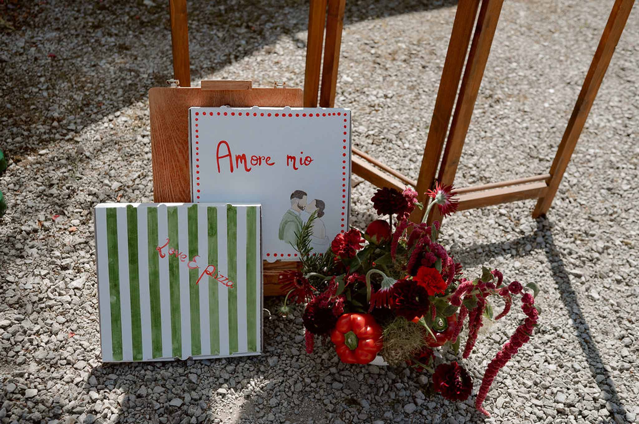 Bride and groom portrait