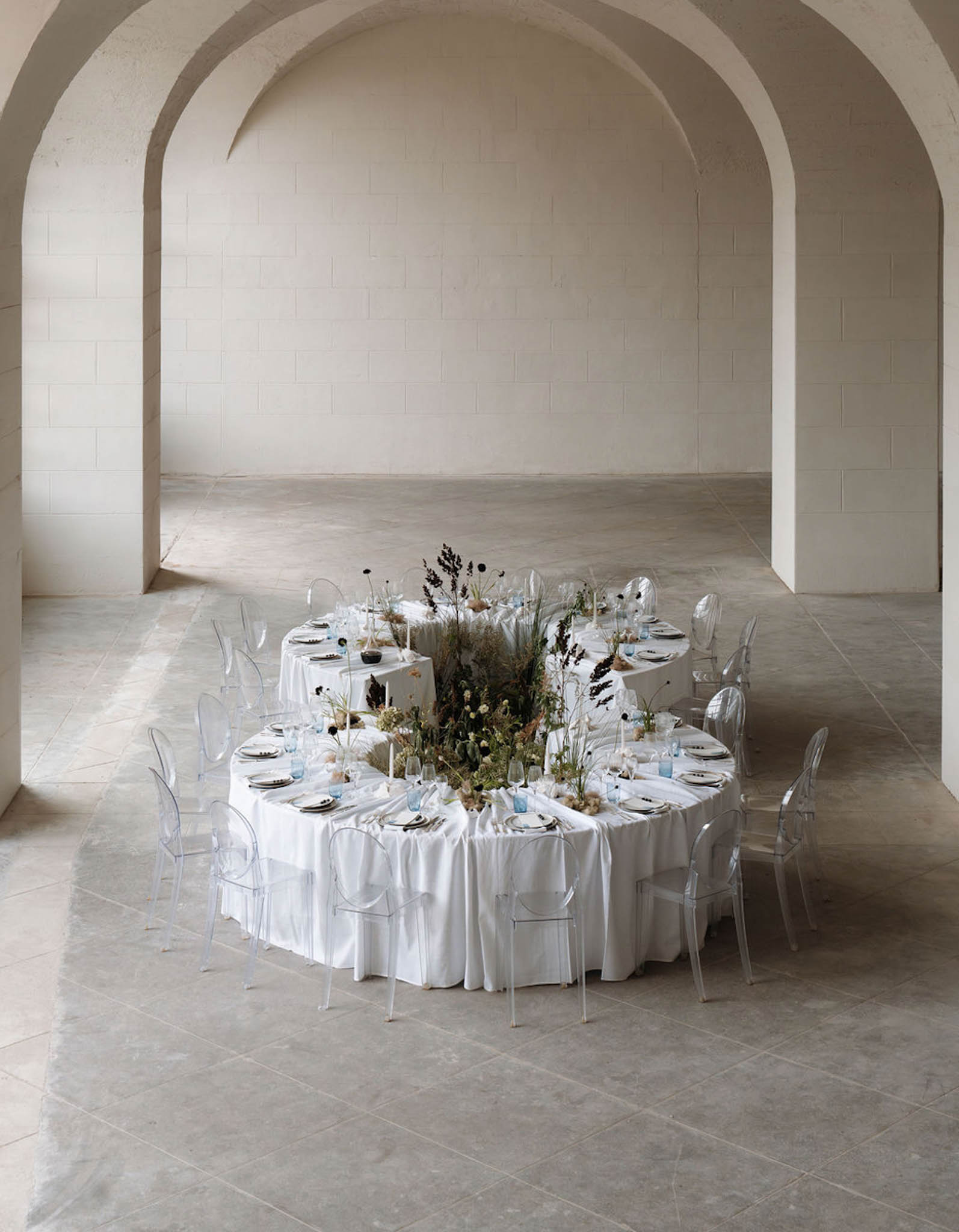 Midnight Blue and Moon Textures at Domaine des Halles, Monts du Lyonnais