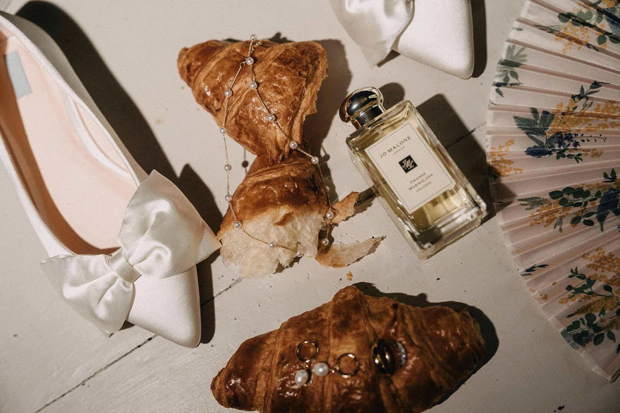 Flat lay of in Paris