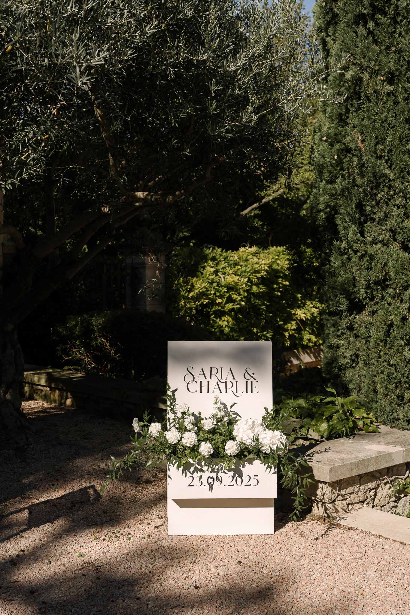 Exterior of in a garden