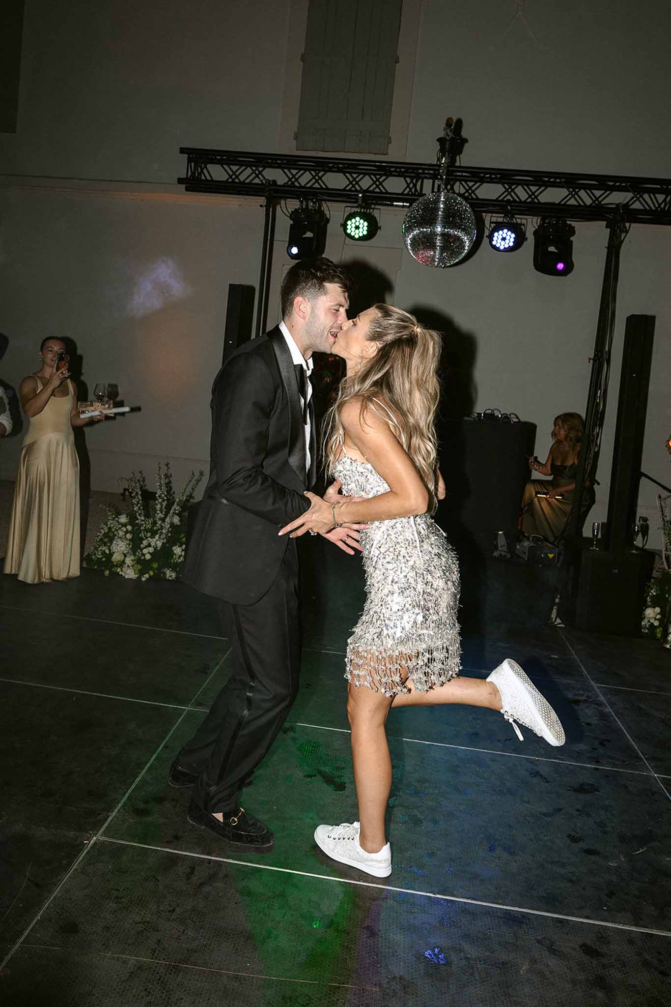 Wedding reception room